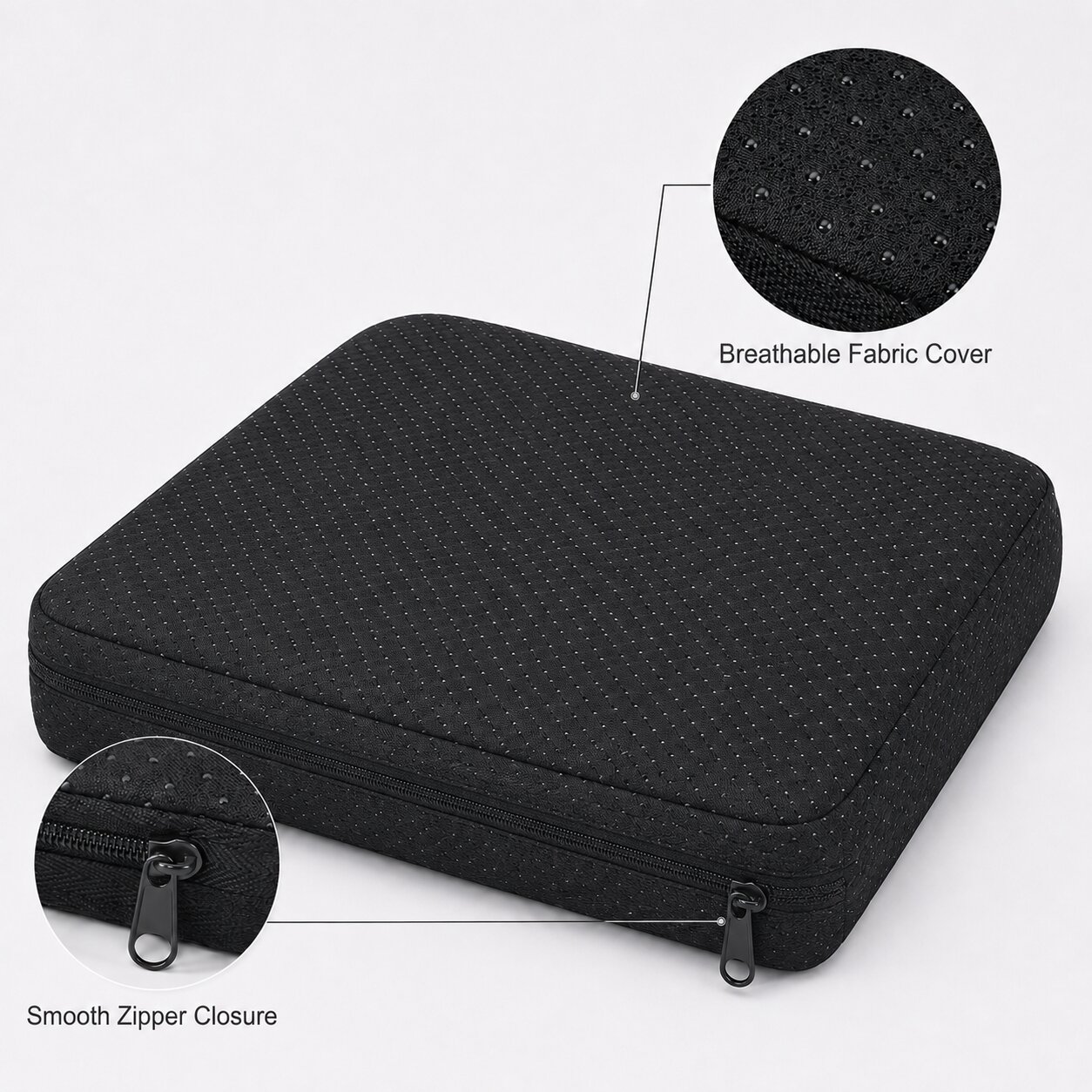 SEATLUREX™ Ergonomic Silicone Seat Cushion - Sit Longer. Shift Less. Feel More Comfortable.